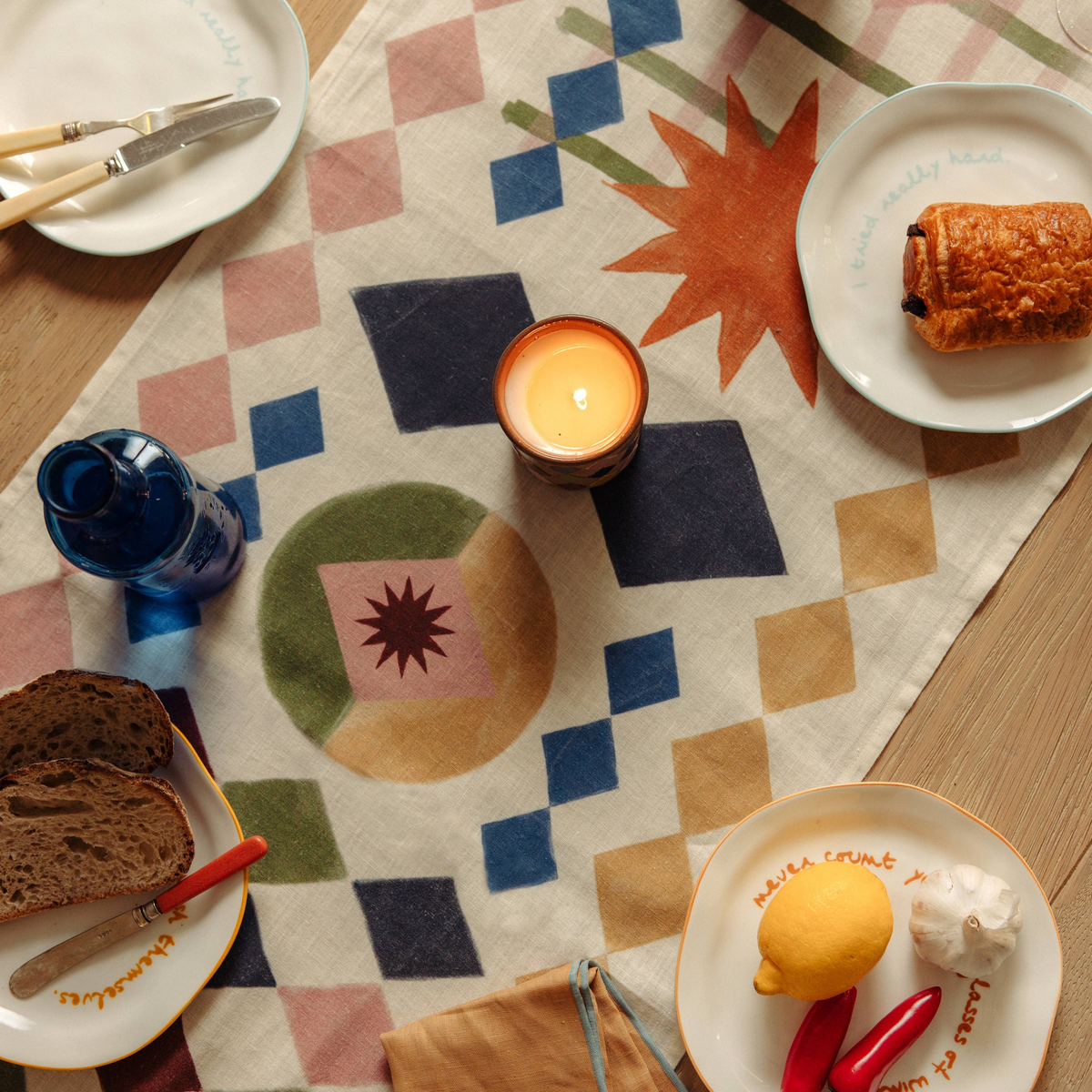 Statement Plate - 'take it or leave it.'