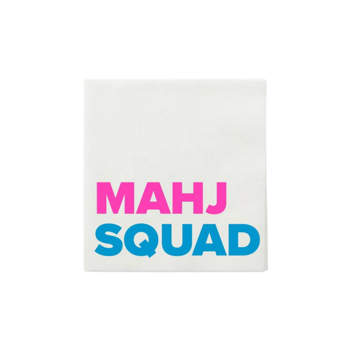 “Mahj Squad” Paper Cocktail Napkins - Pack of 25
