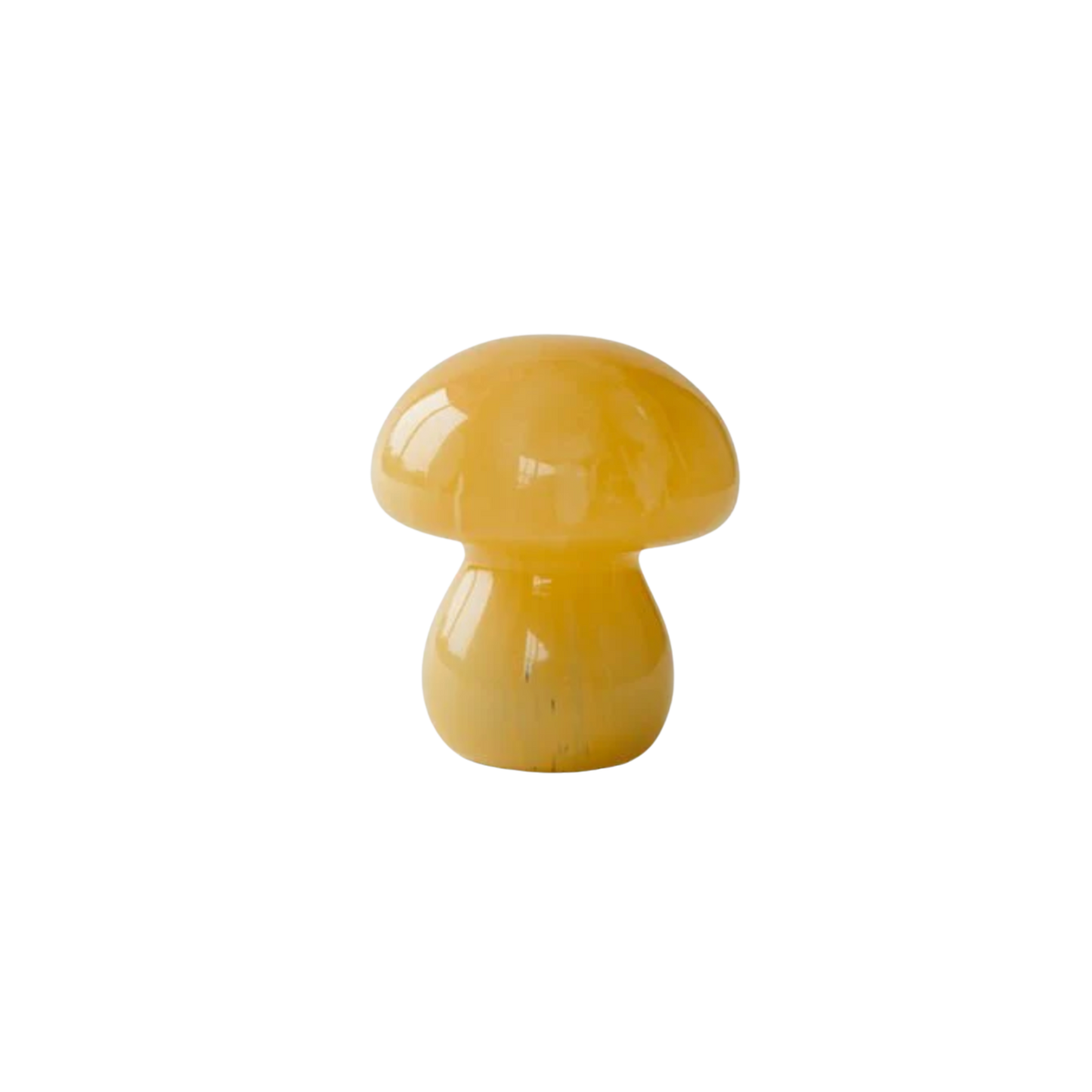 Mushroom Portable LED Table Lamp in Mango