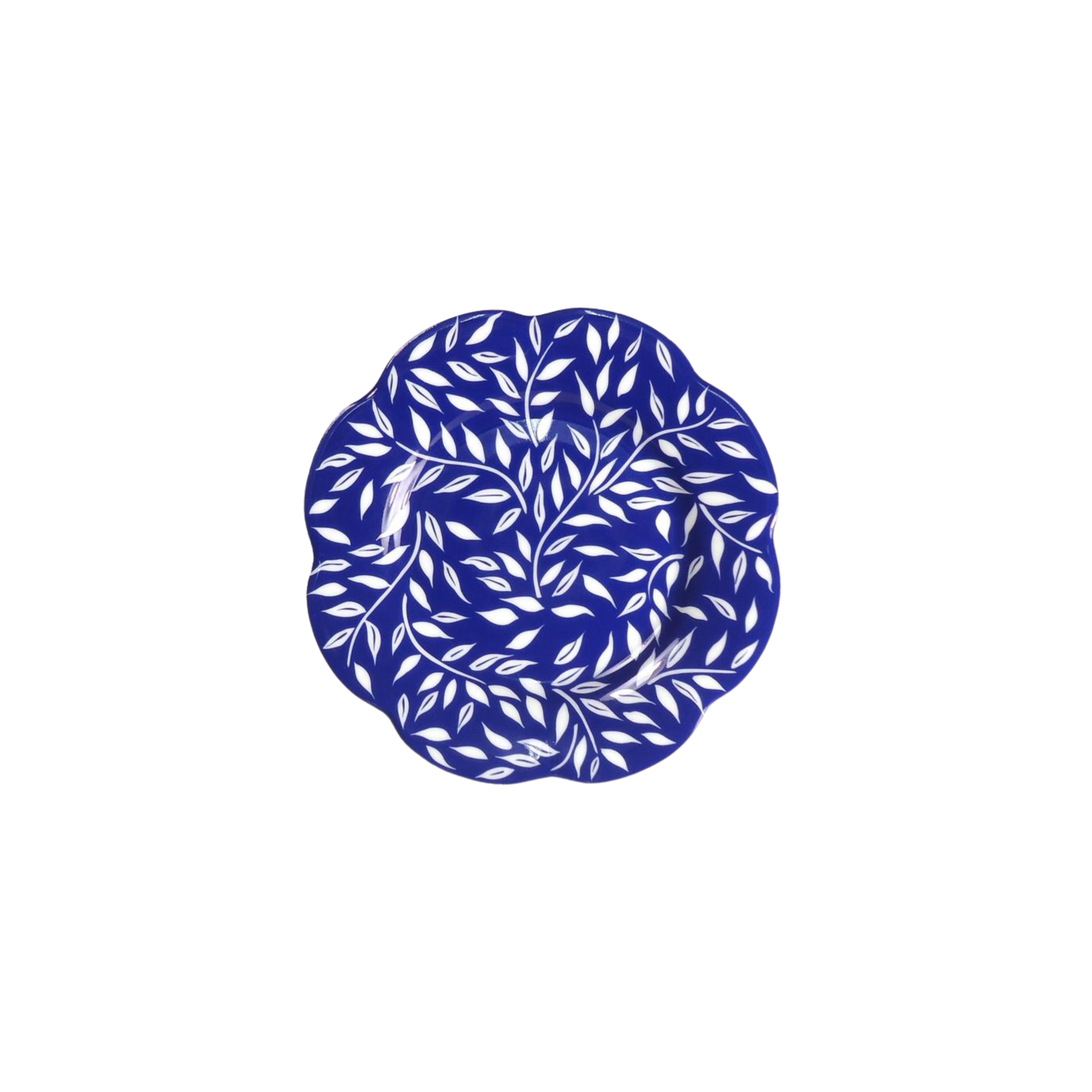 Nymphea Olivier All Over Blue Dessert Plate