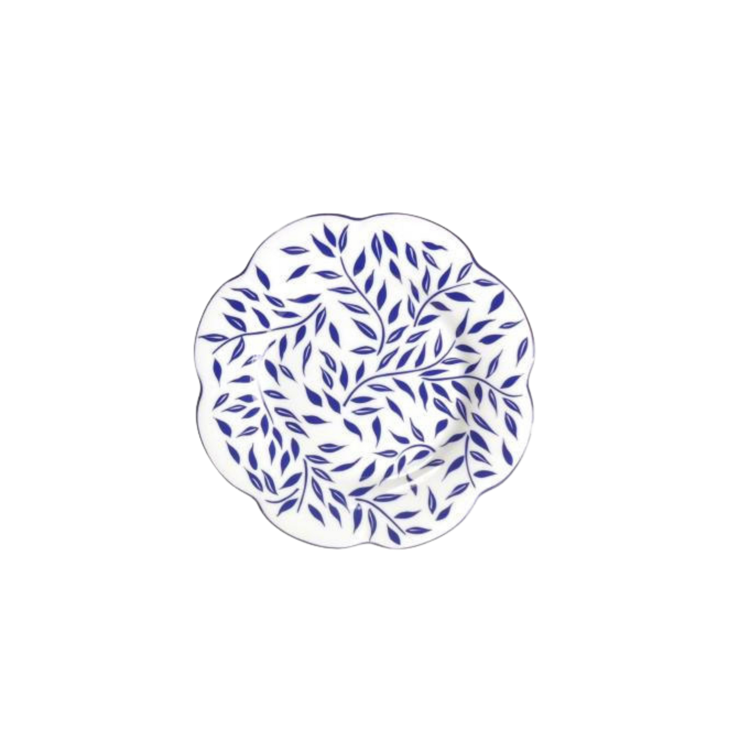 Nymphea Olivier Blue Dessert Plate