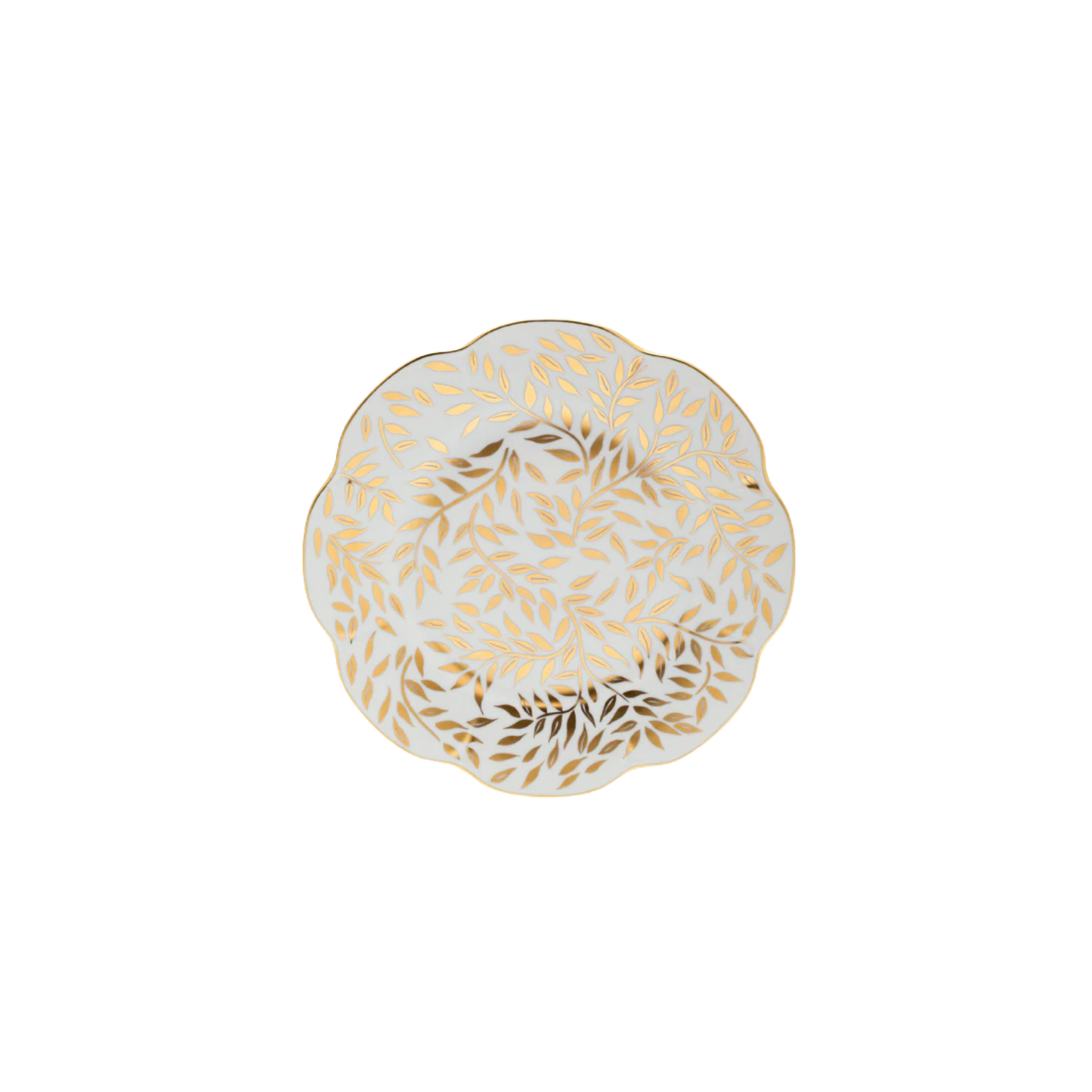 Nymphea Olivier Gold Dessert Plate