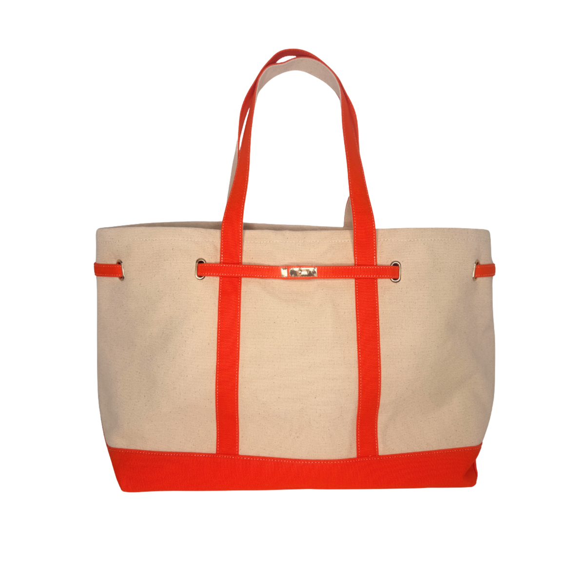 Charleston Extra Large Carryall Tote - Orange
