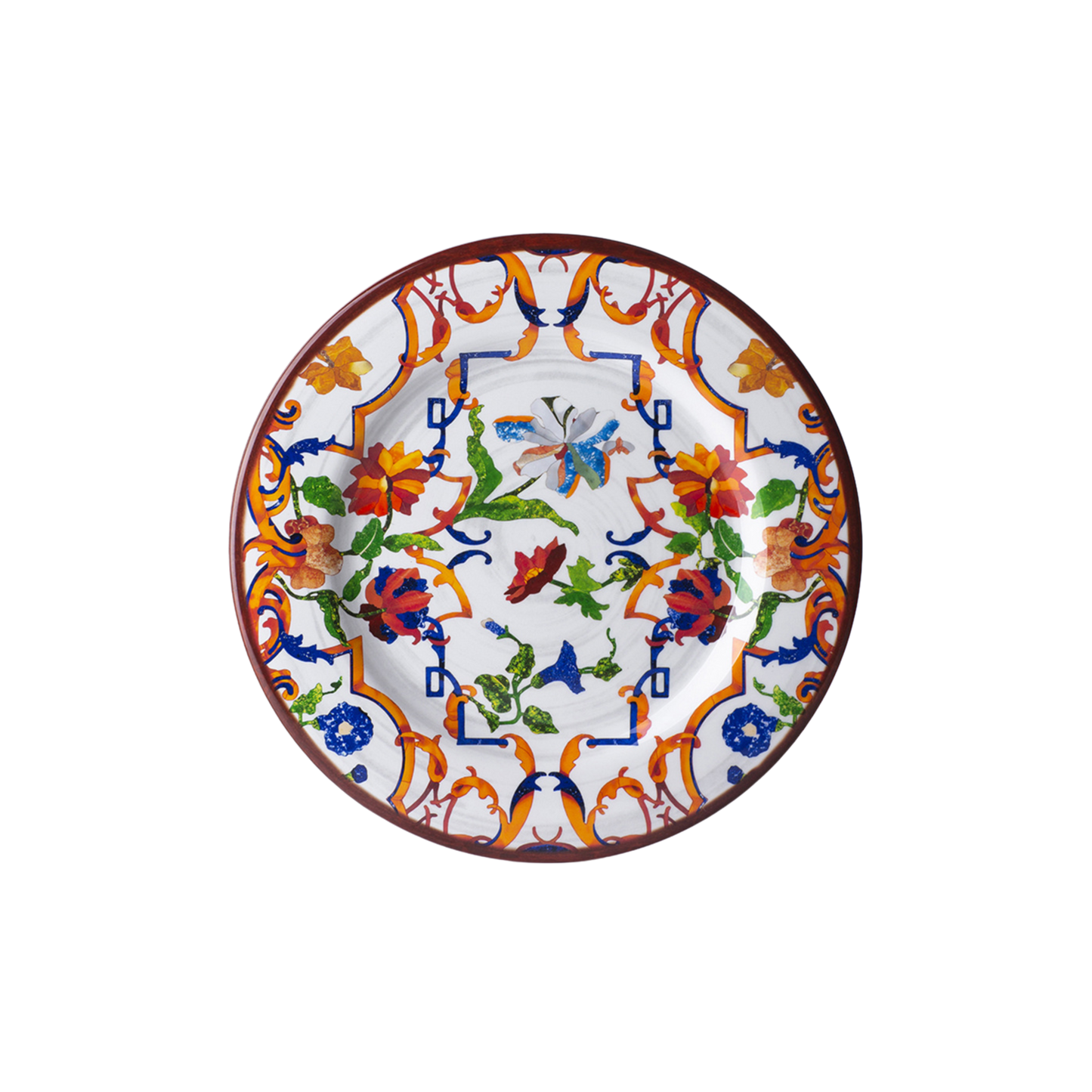 Pancale Melamine Plates in White - Set of 6