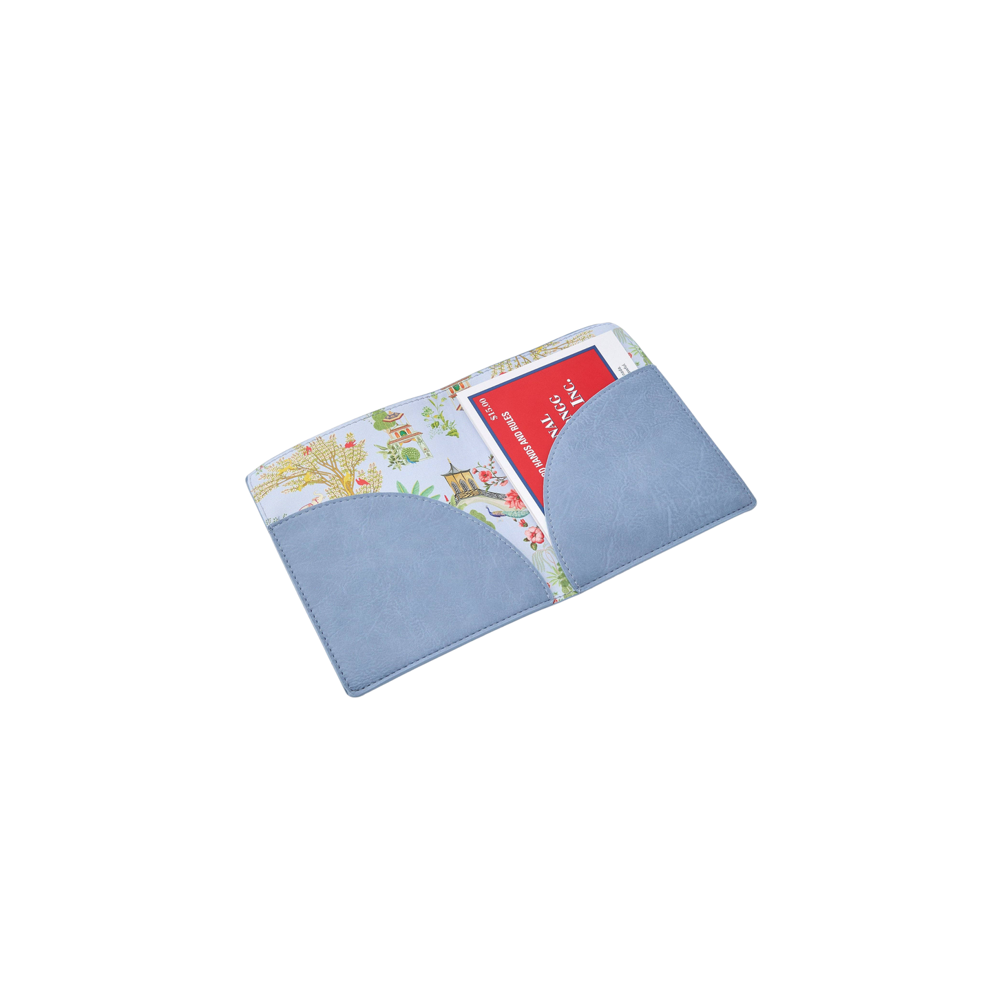 Periwinkle Mahjong Card Folio