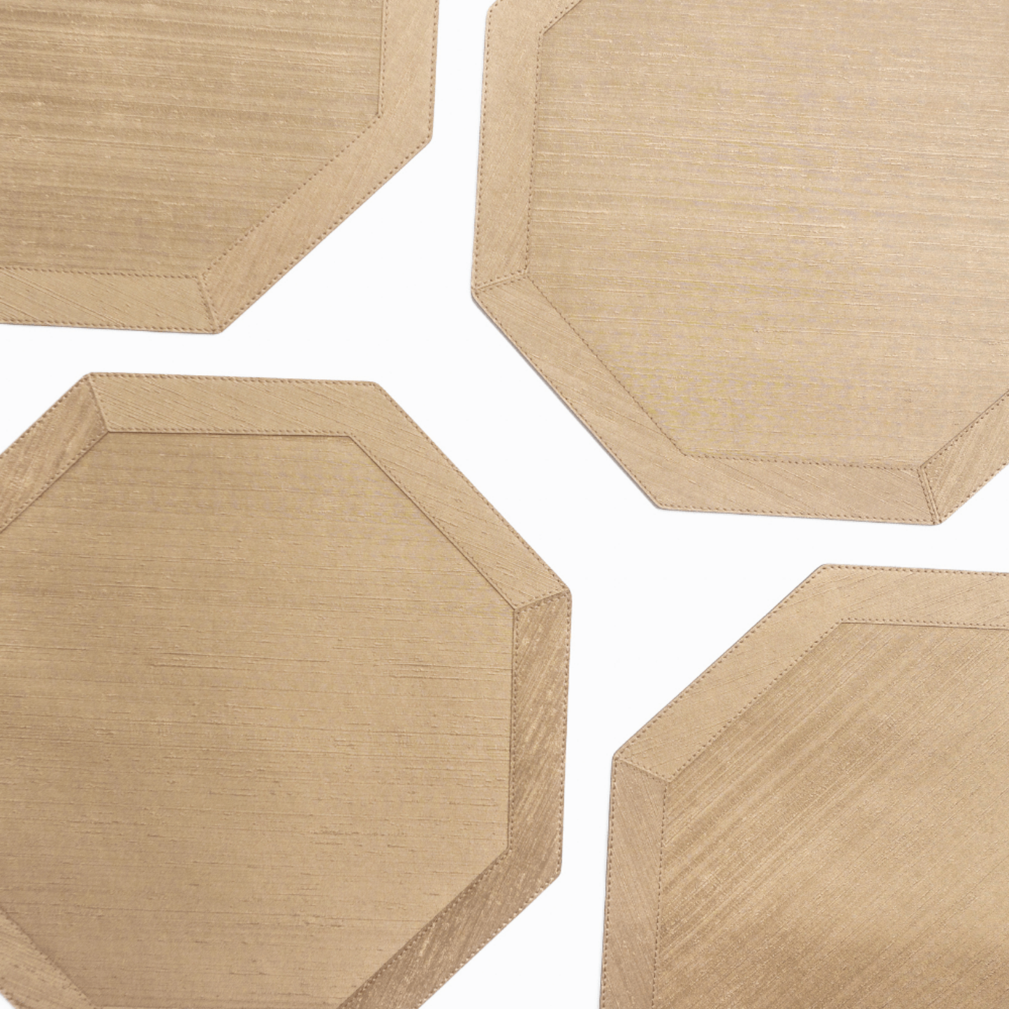 Bronze Octagonal Placemats - Set of 4