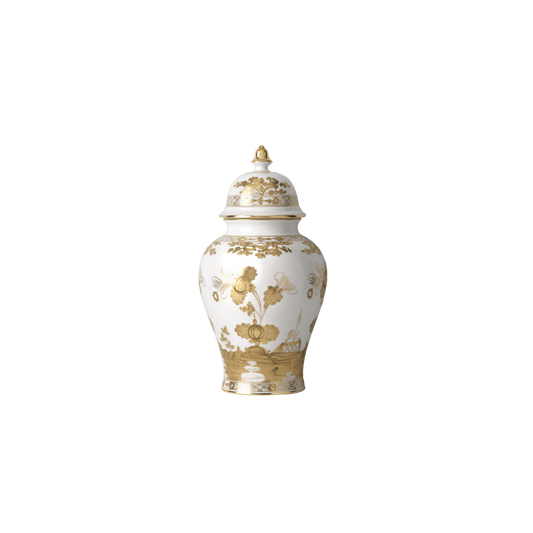 Potiche Vase with Cover - Aurum