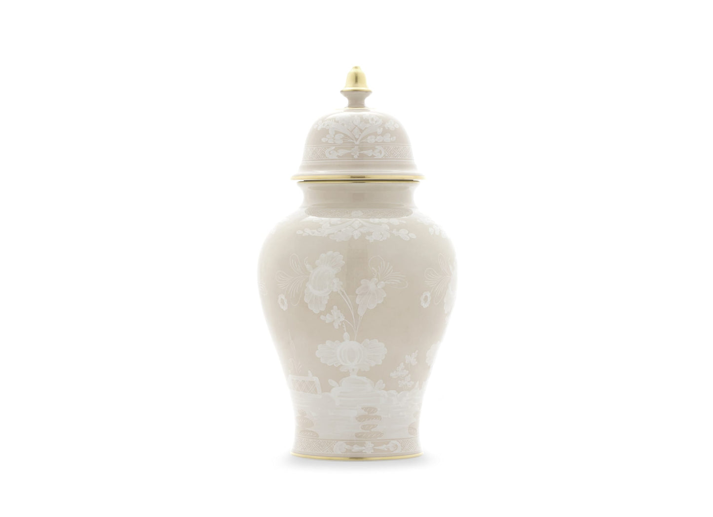 Potiche Vase with Cover - Meringa