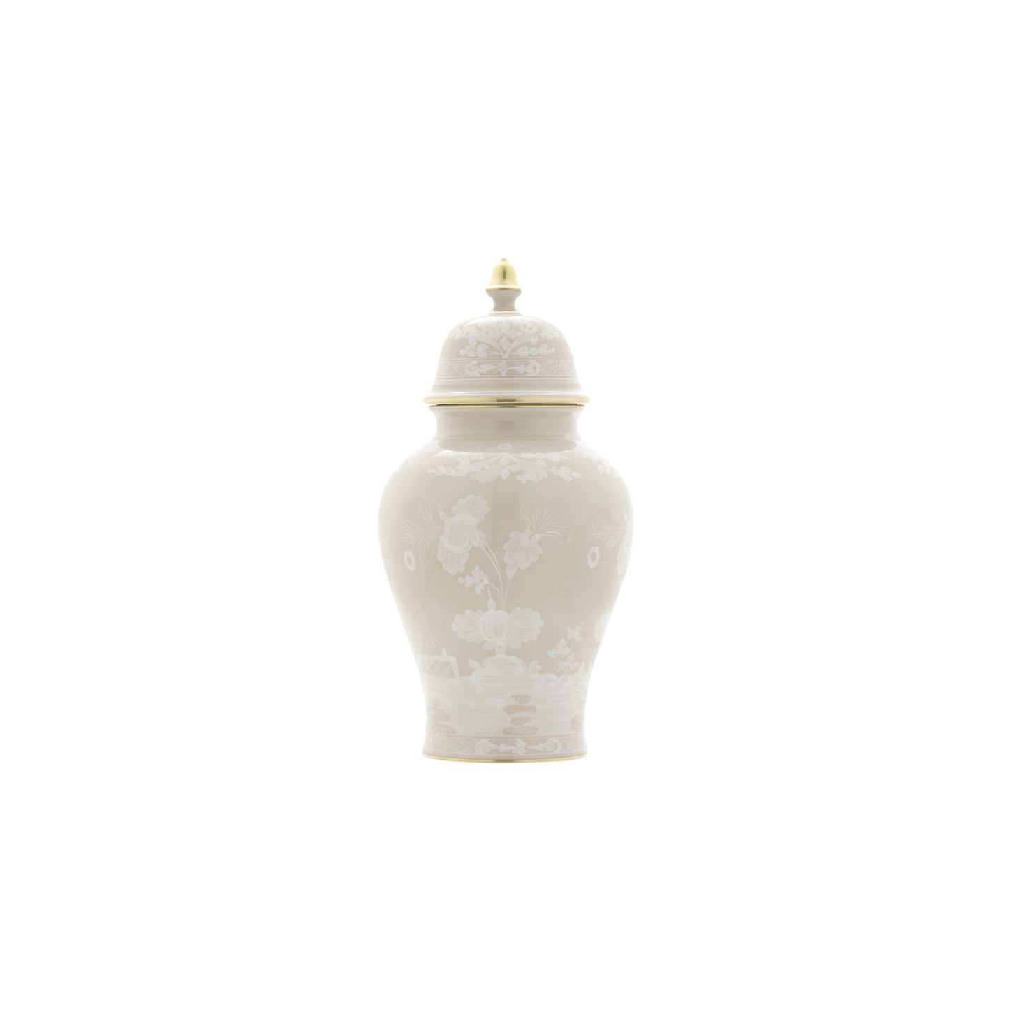 Potiche Vase with Cover - Meringa