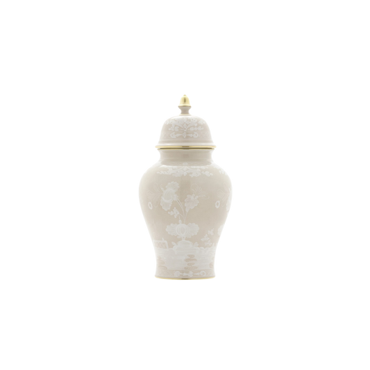 Potiche Vase with Cover - Meringa