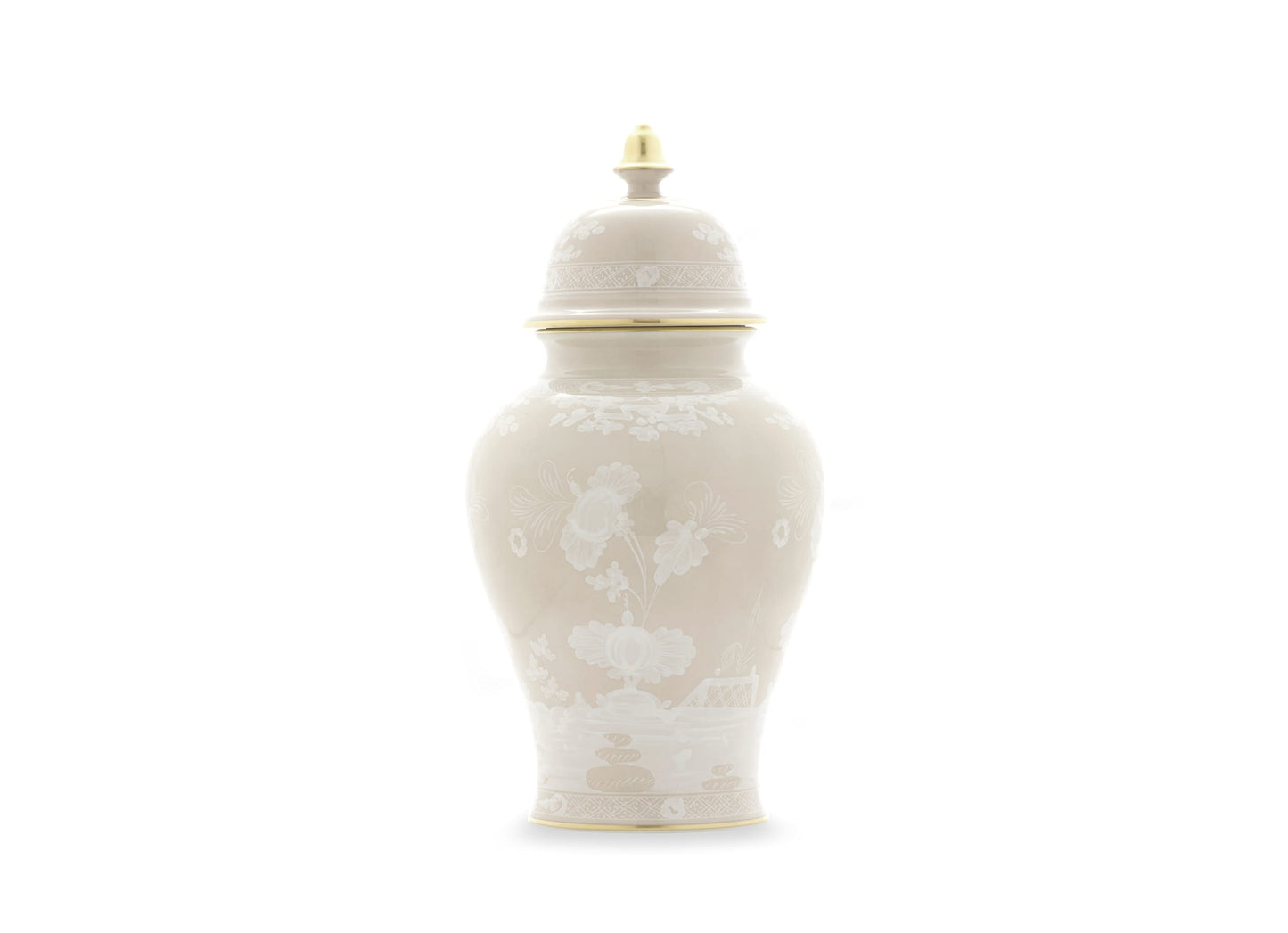 Potiche Vase with Cover - Meringa