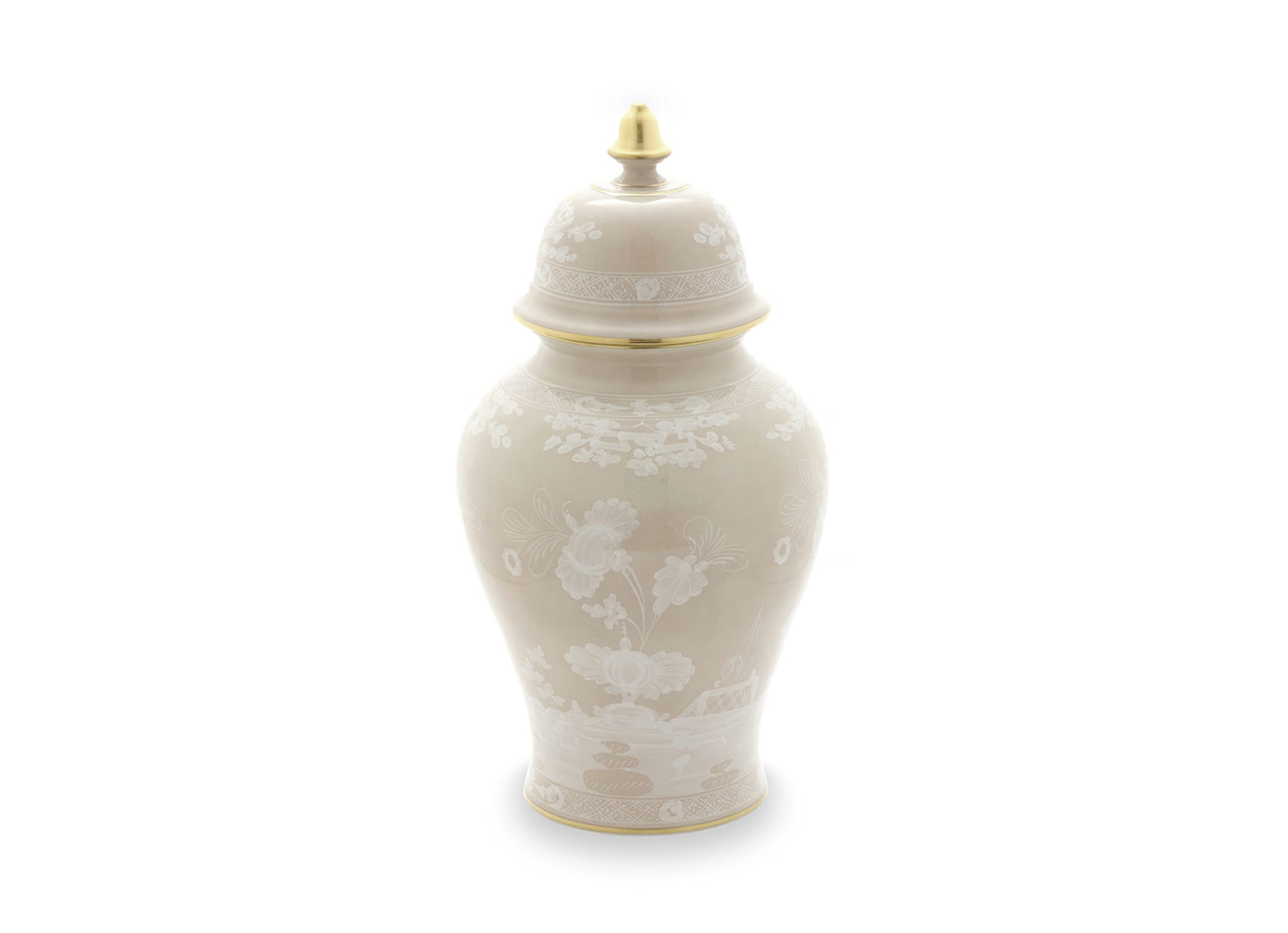 Potiche Vase with Cover - Meringa