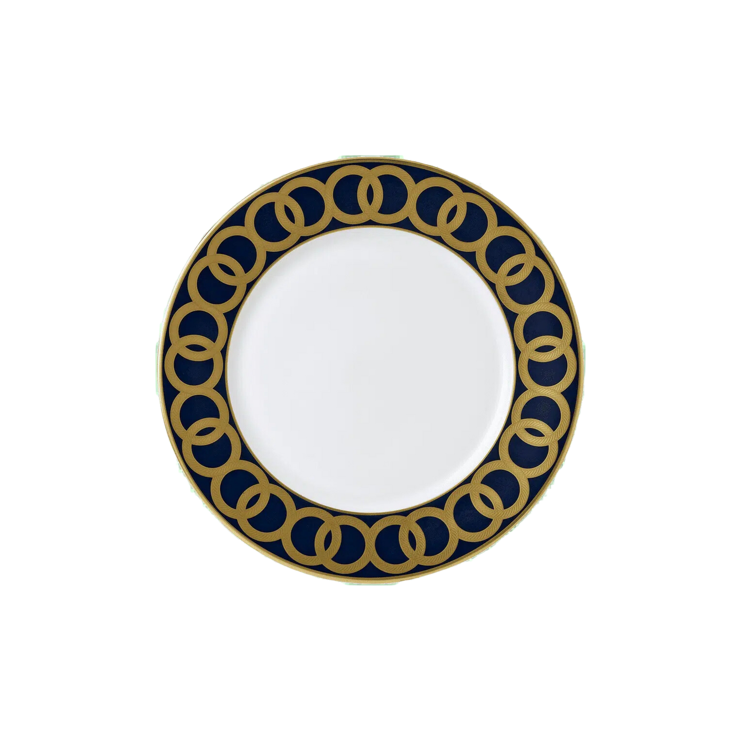 Riviera Dream Navy Dinner Plate
