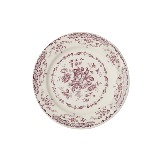 Rose Dinner Plate in Violet