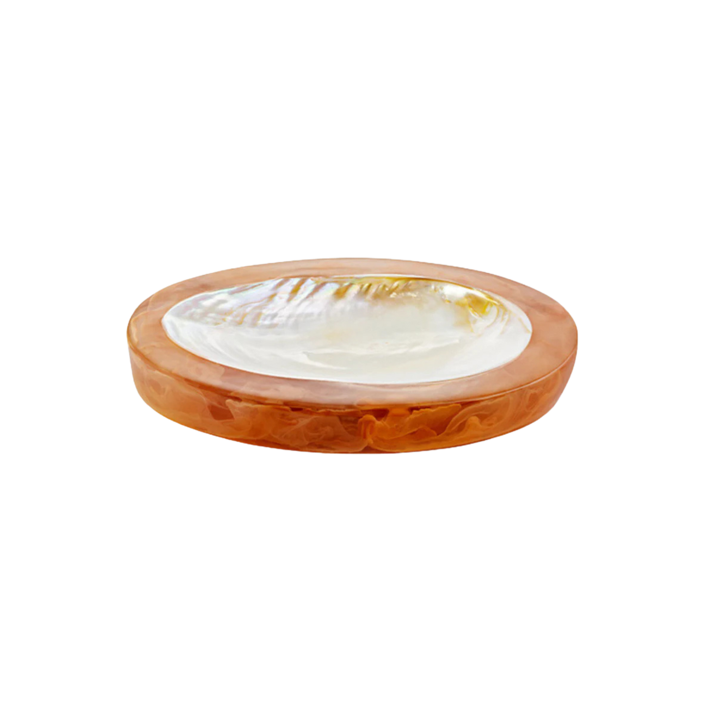 Round Caviar Dish in Sand