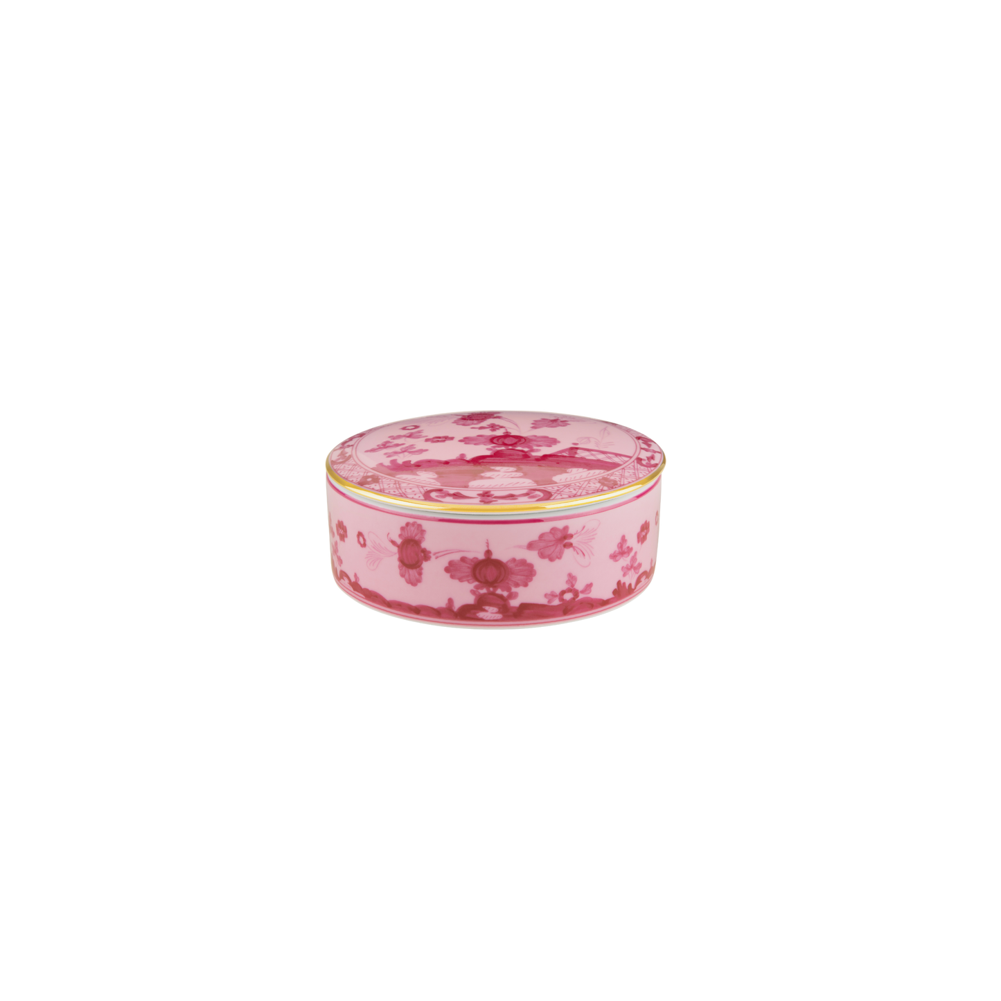 Round Trinket Box With Cover