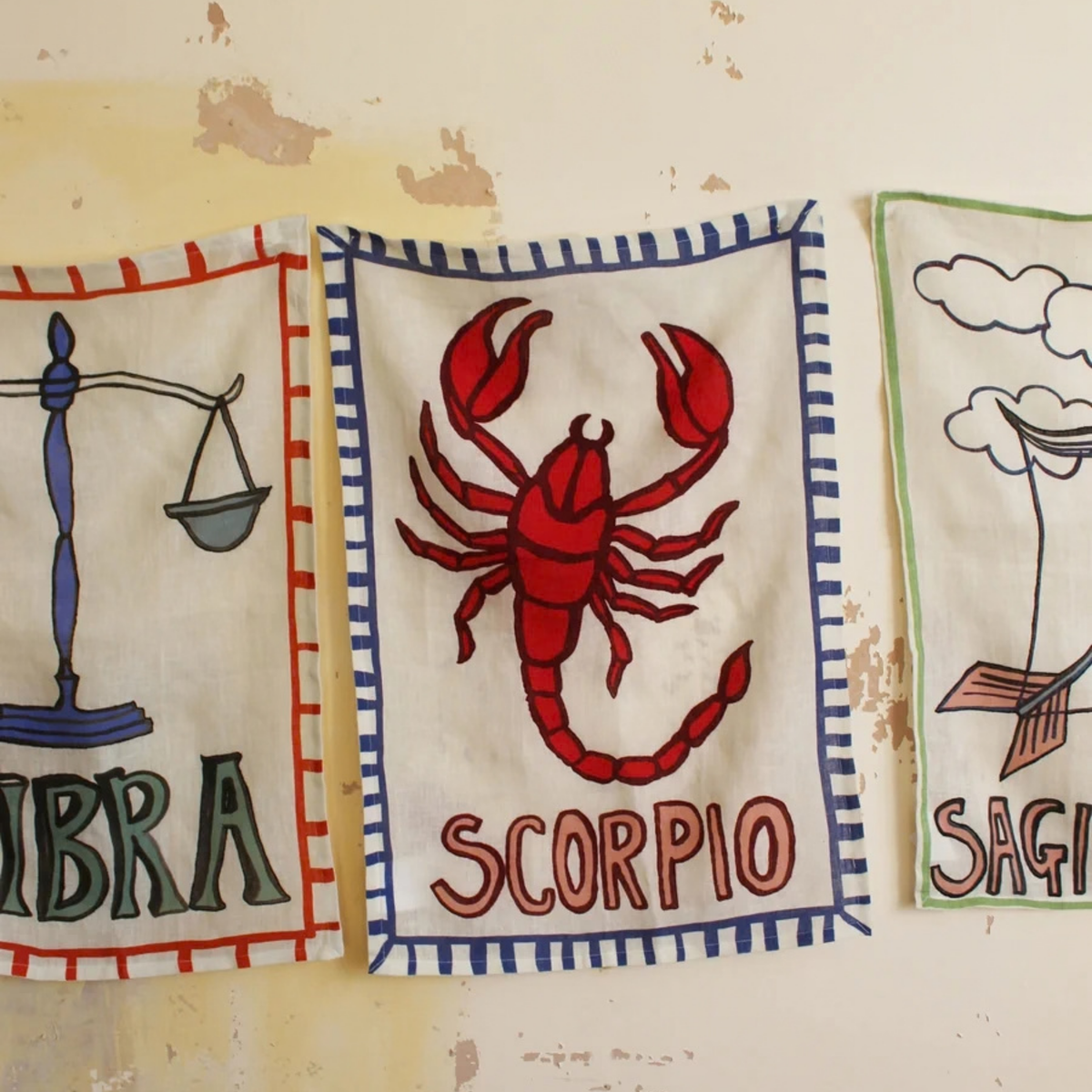 Scorpio Tea Towel