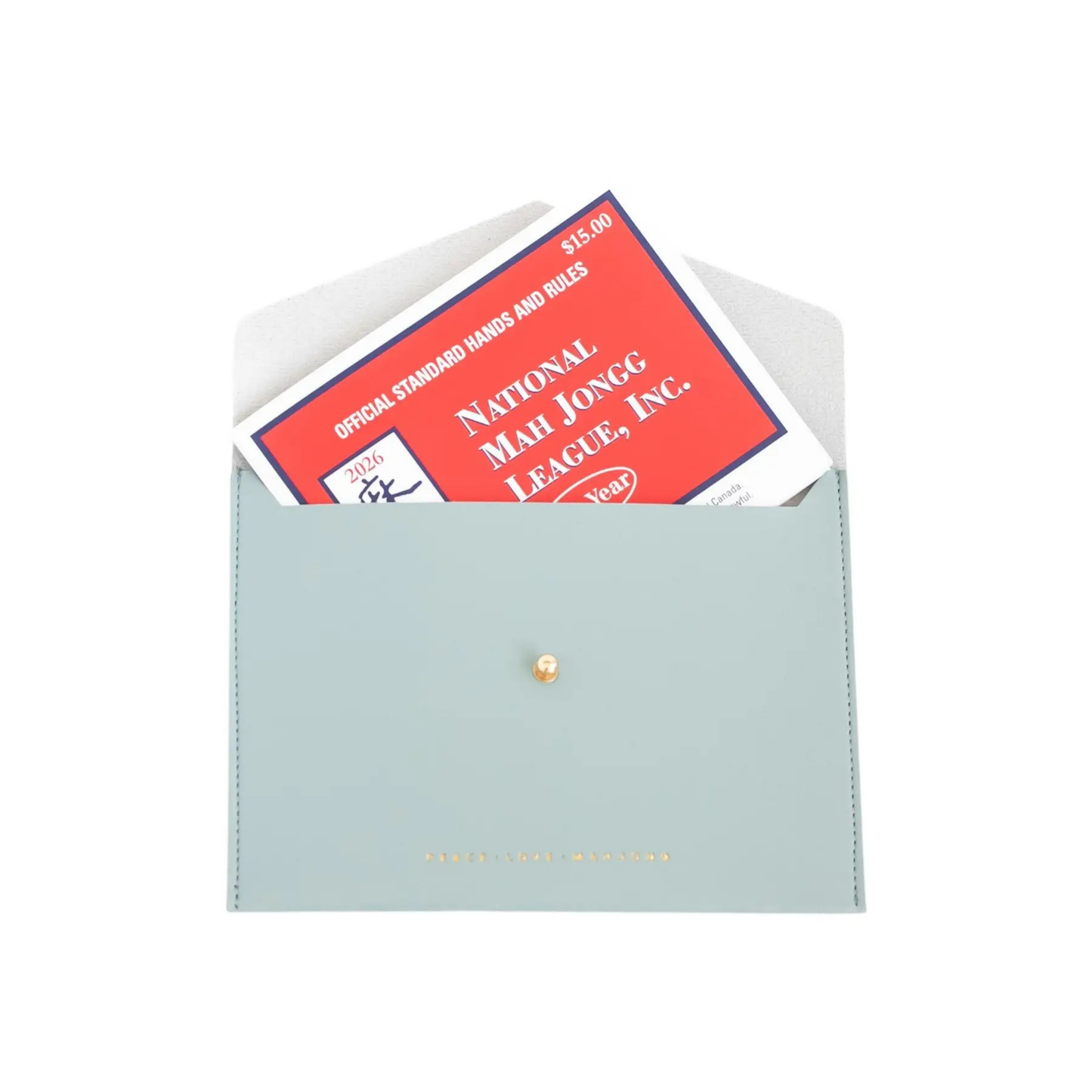 Large Mahjong Card Clutch