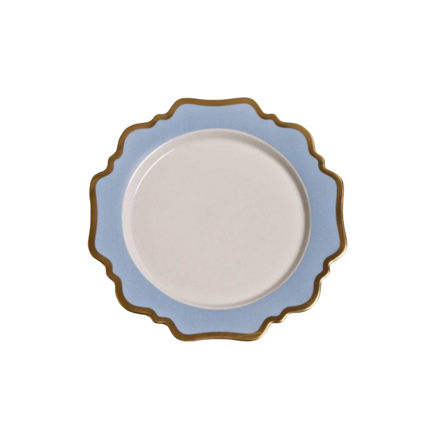 Sky Blue Salad Plate