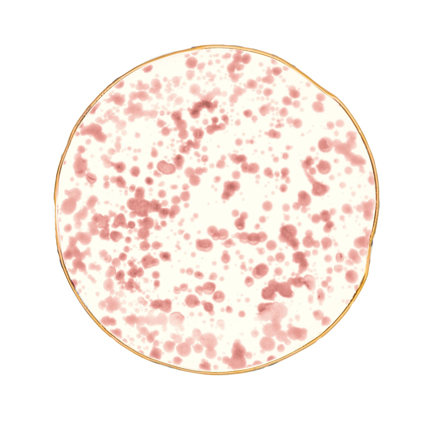 Speckled Plate Pink Fasano