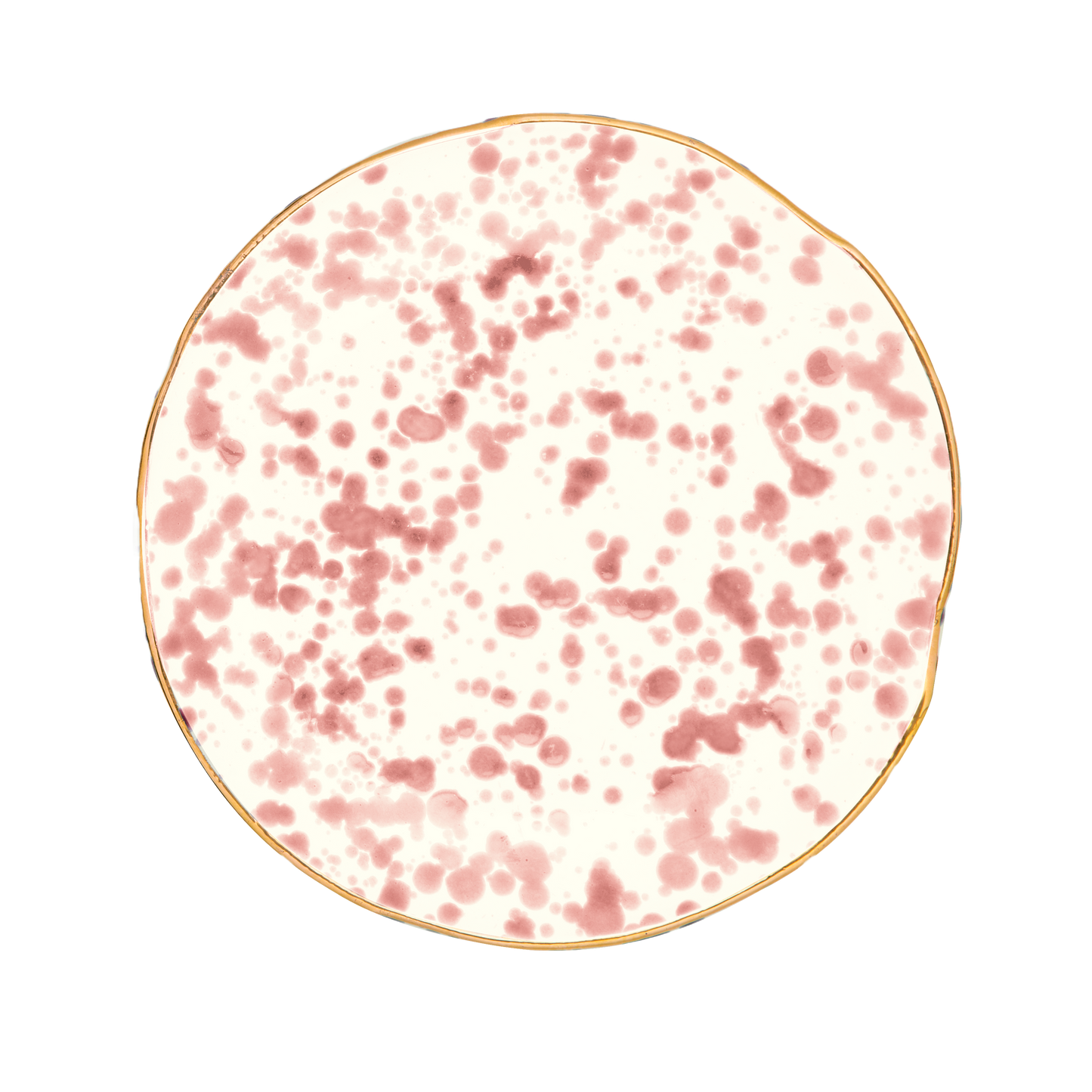 Speckled Plate Pink Fasano