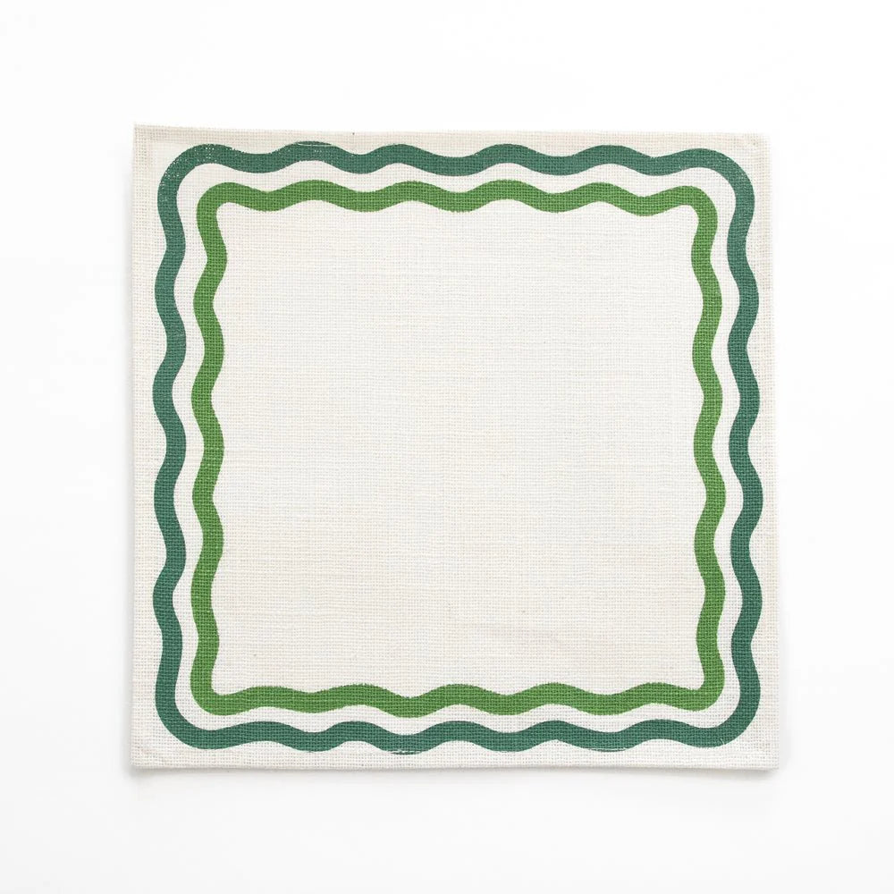 Square Wave Placemat Set of 4