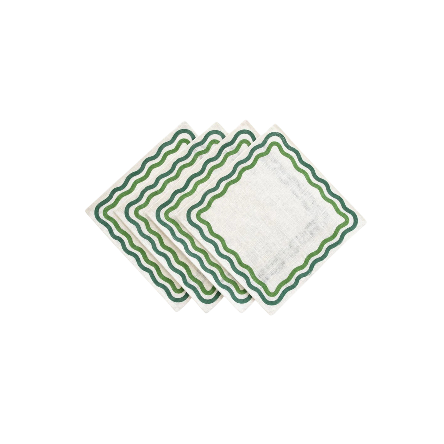 Square Wave Placemat Set of 4