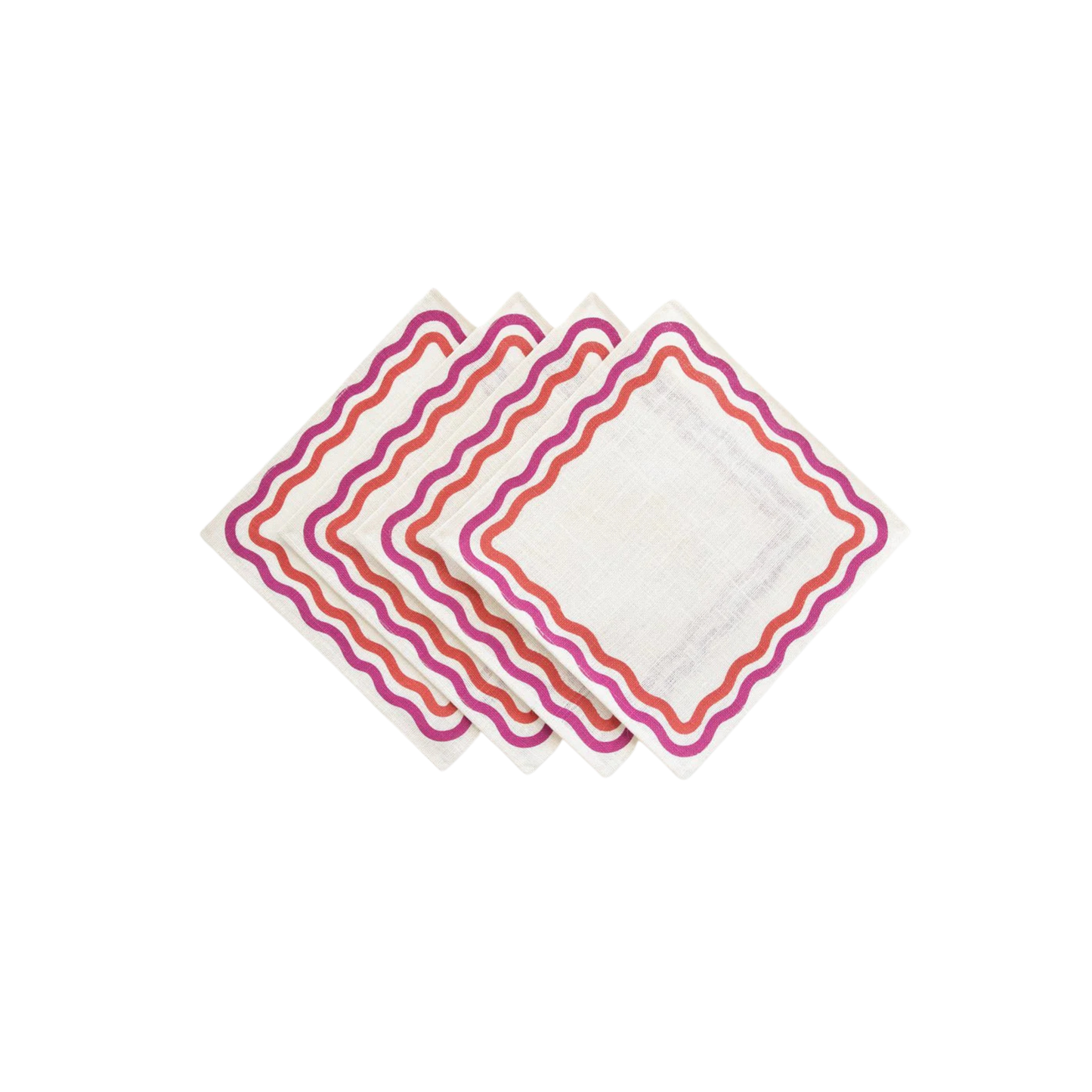 Square Wave Placemat Set of 4