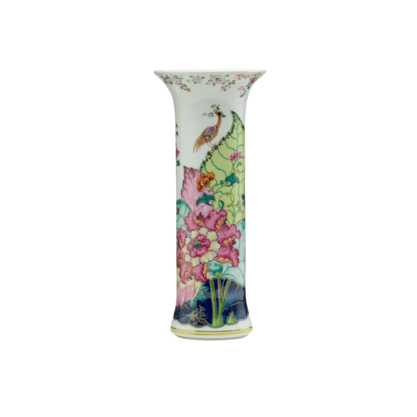 Tobacco Leaf Trumpet Vase