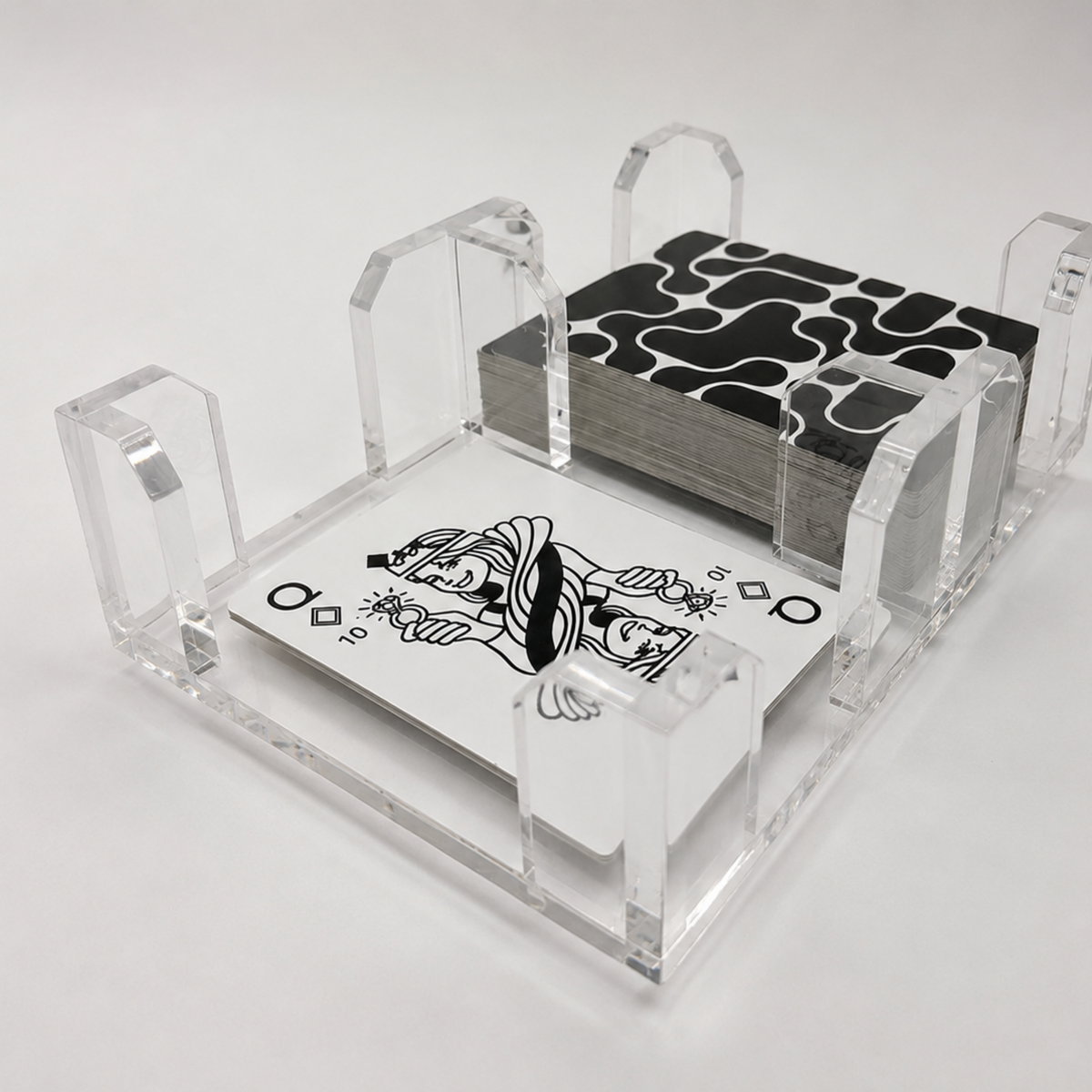 Acrylic Card Spinner - Clear