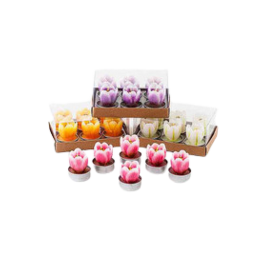 Tulip Tea Lights Set of 6