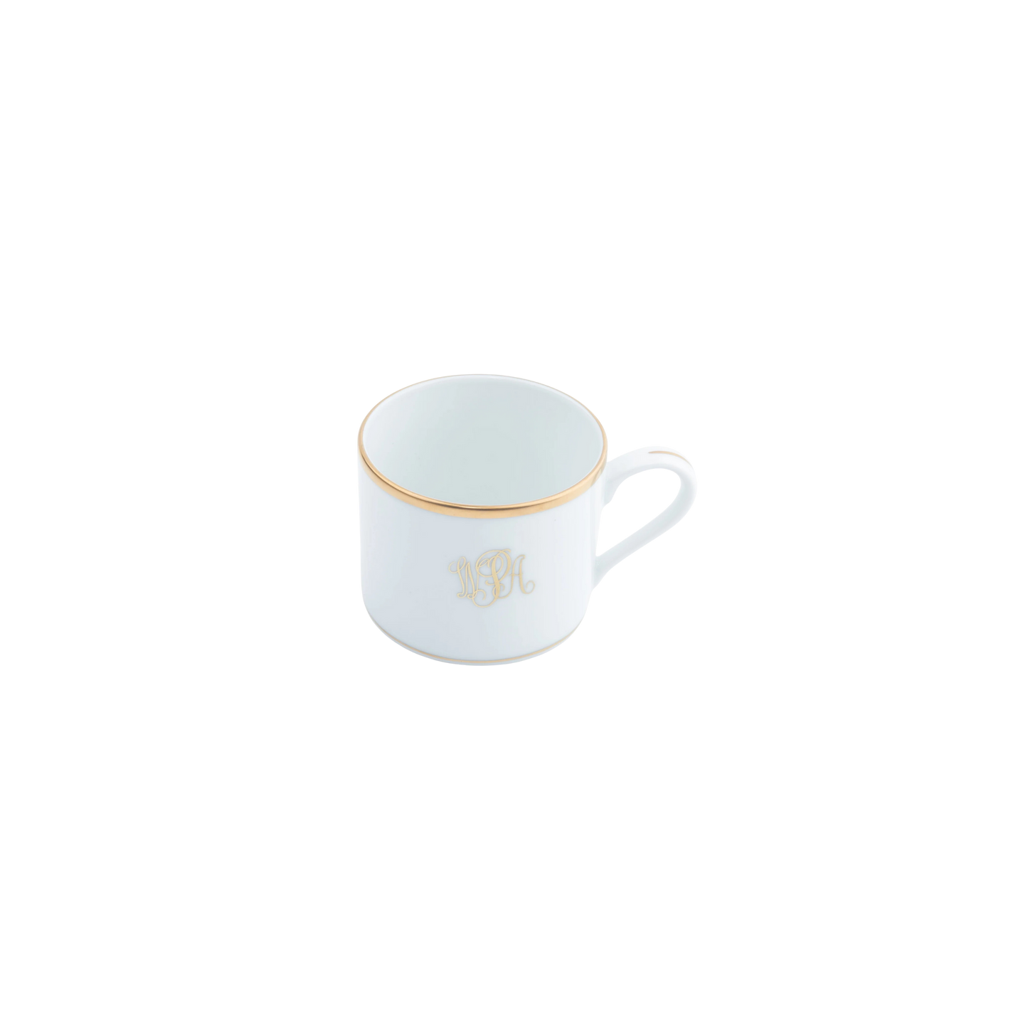 Signature Gold With Monogram Ultra-White China