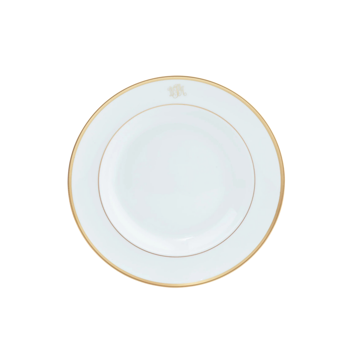 Signature Gold With Monogram Ultra-White China