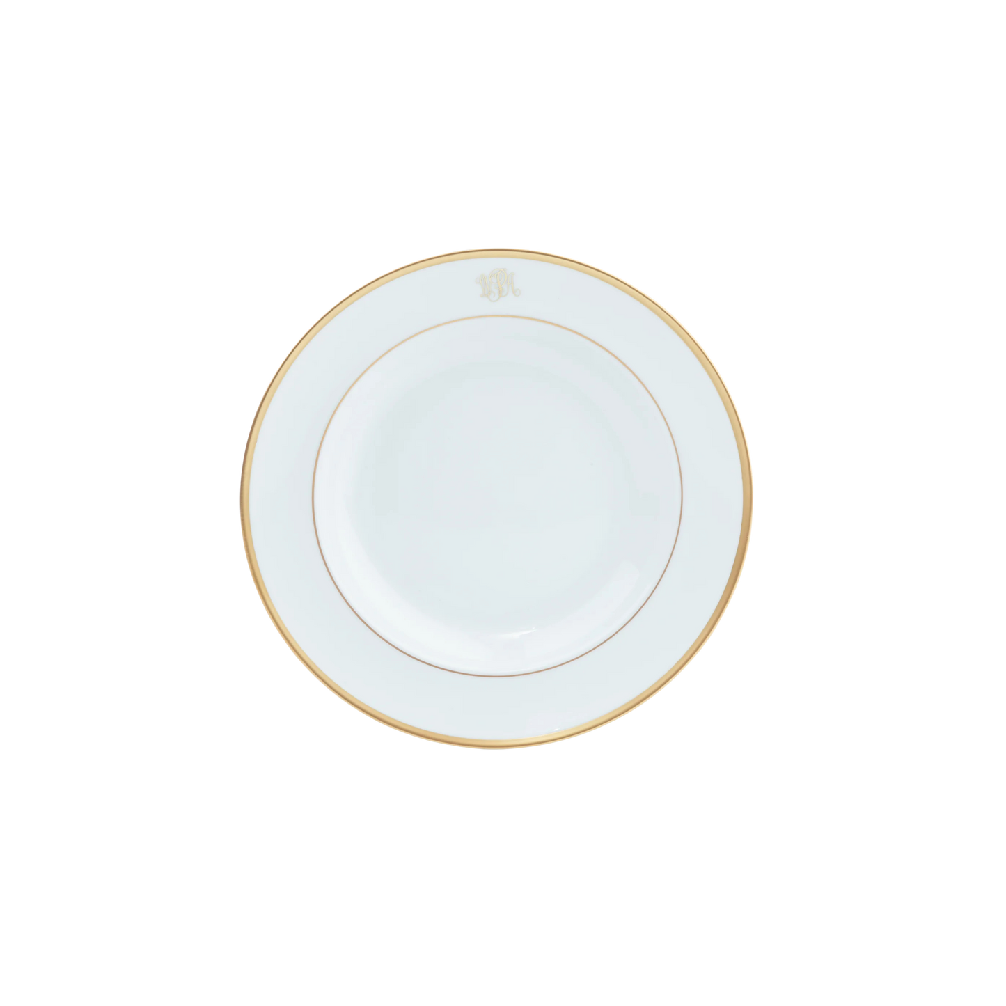 Signature Gold With Monogram Ultra-White China