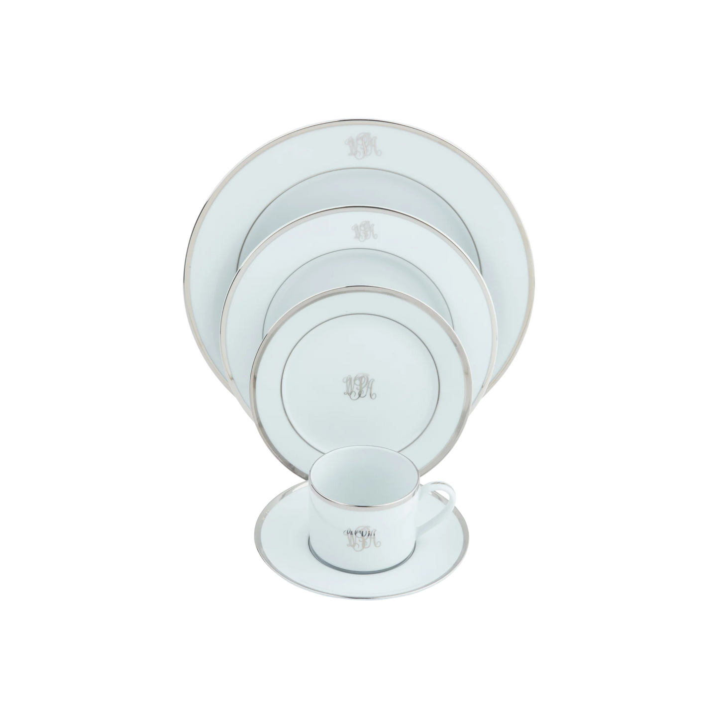 Signature Platinum With Monogram Ultra-White China