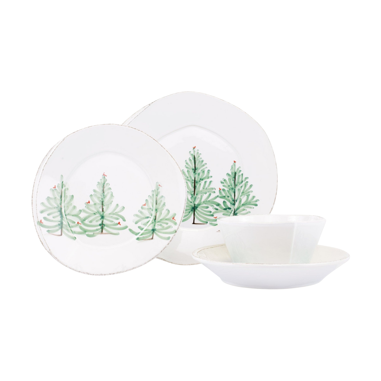 Lastra Holiday Four-Piece Place Setting