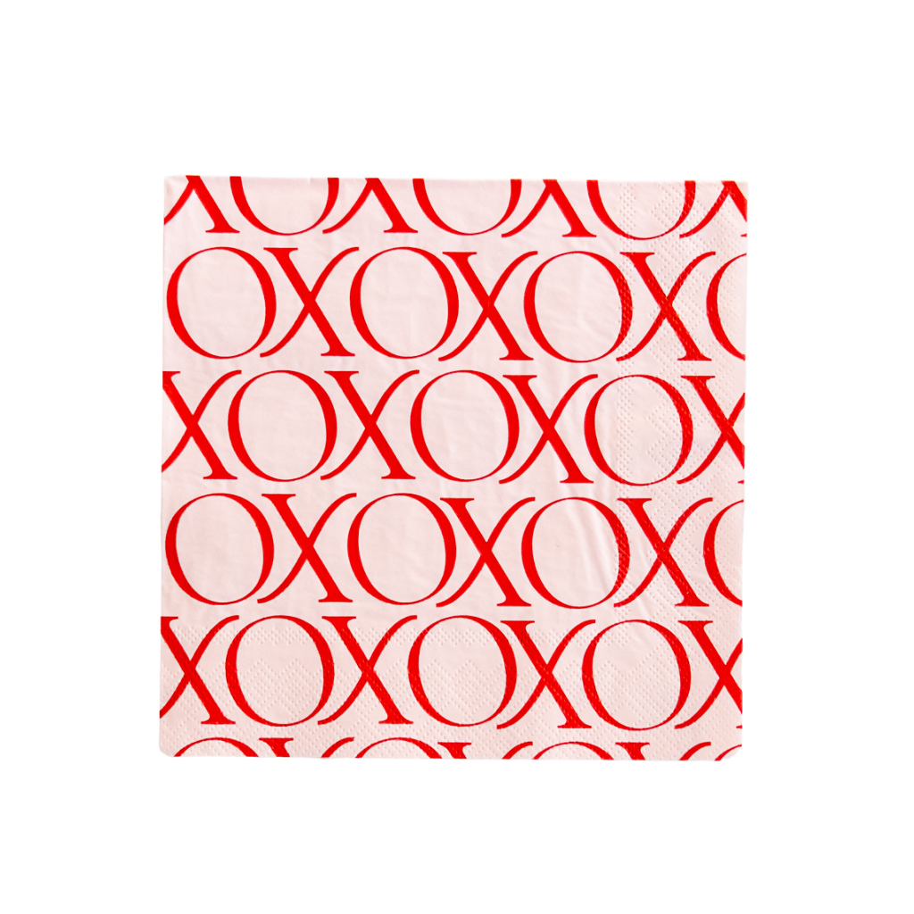 XO Large Napkins - Set of 20