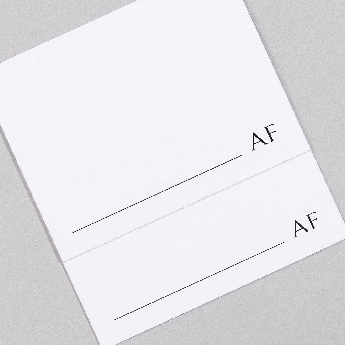 AF Place Cards - Hosted by Kelly Gaudreau