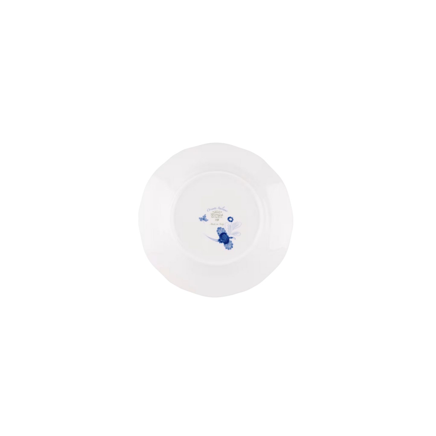 Antico Doccia Flat dessert plate - Malachite - Hosted by Kelly Gaudreau