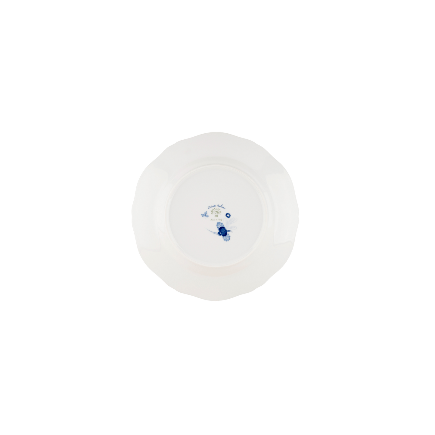 Antico Doccia Flat Dinner Plate - Malachite - Hosted by Kelly Gaudreau