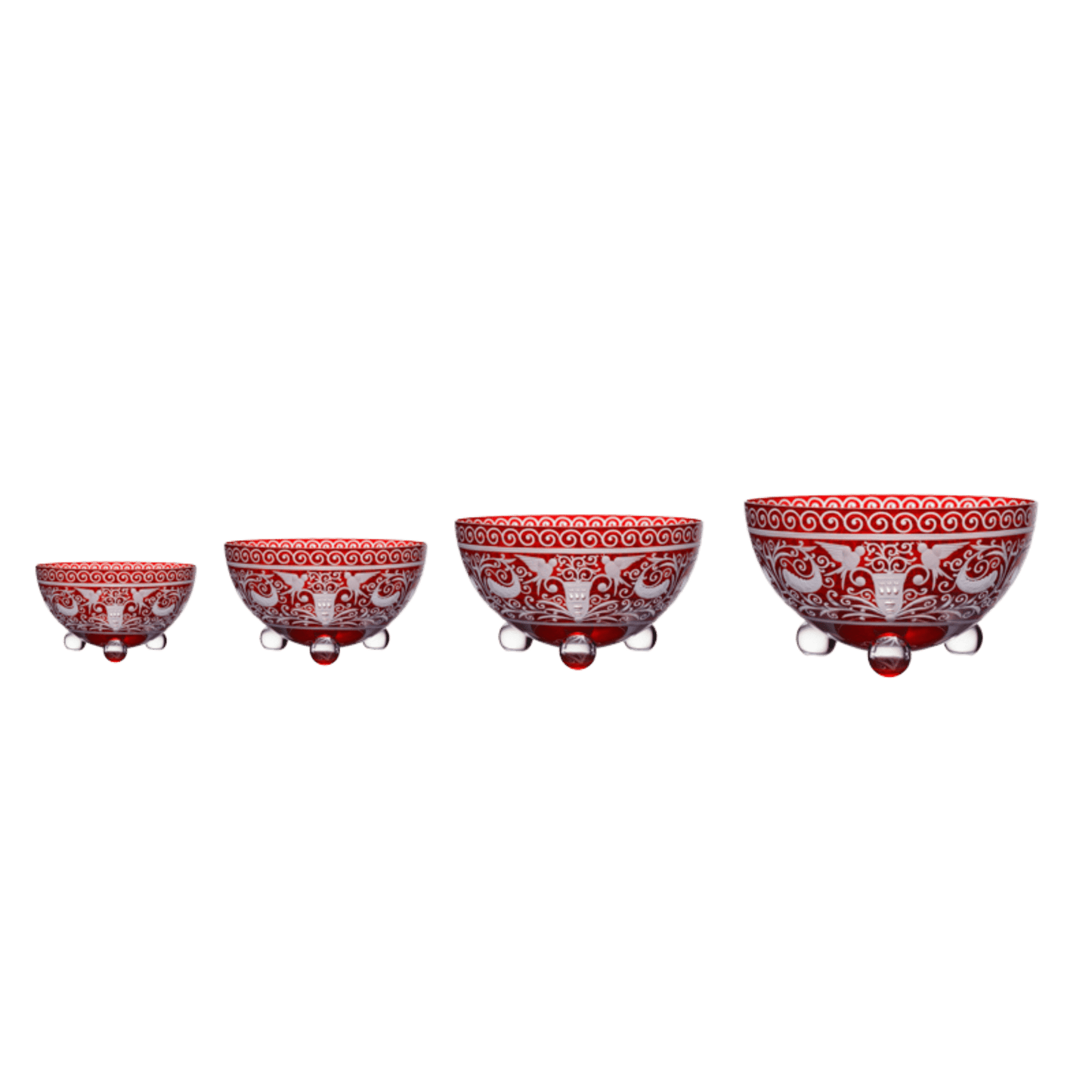 Baroko Large Nesting Bowl - Red - Hosted by Kelly Gaudreau