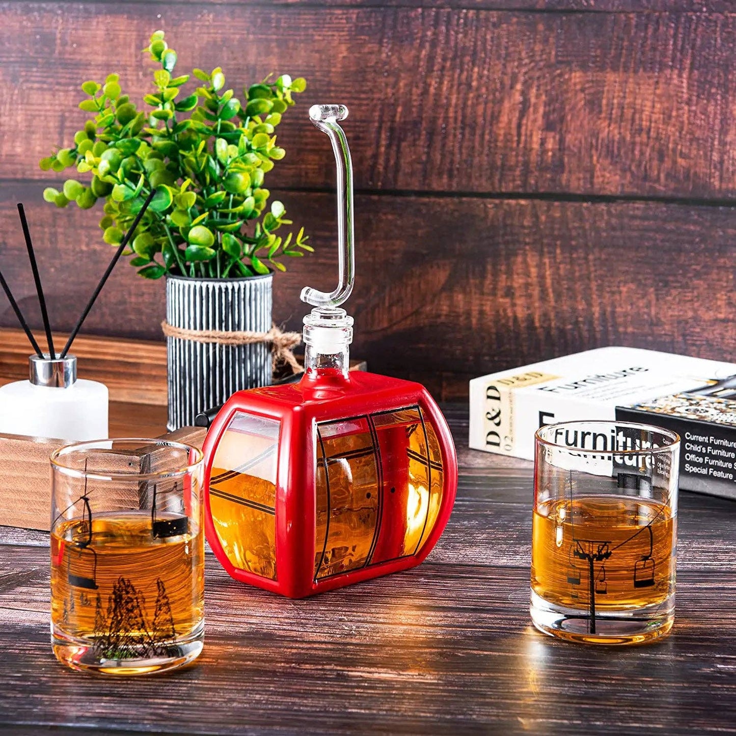 Gondola Wine & Whiskey Decanter