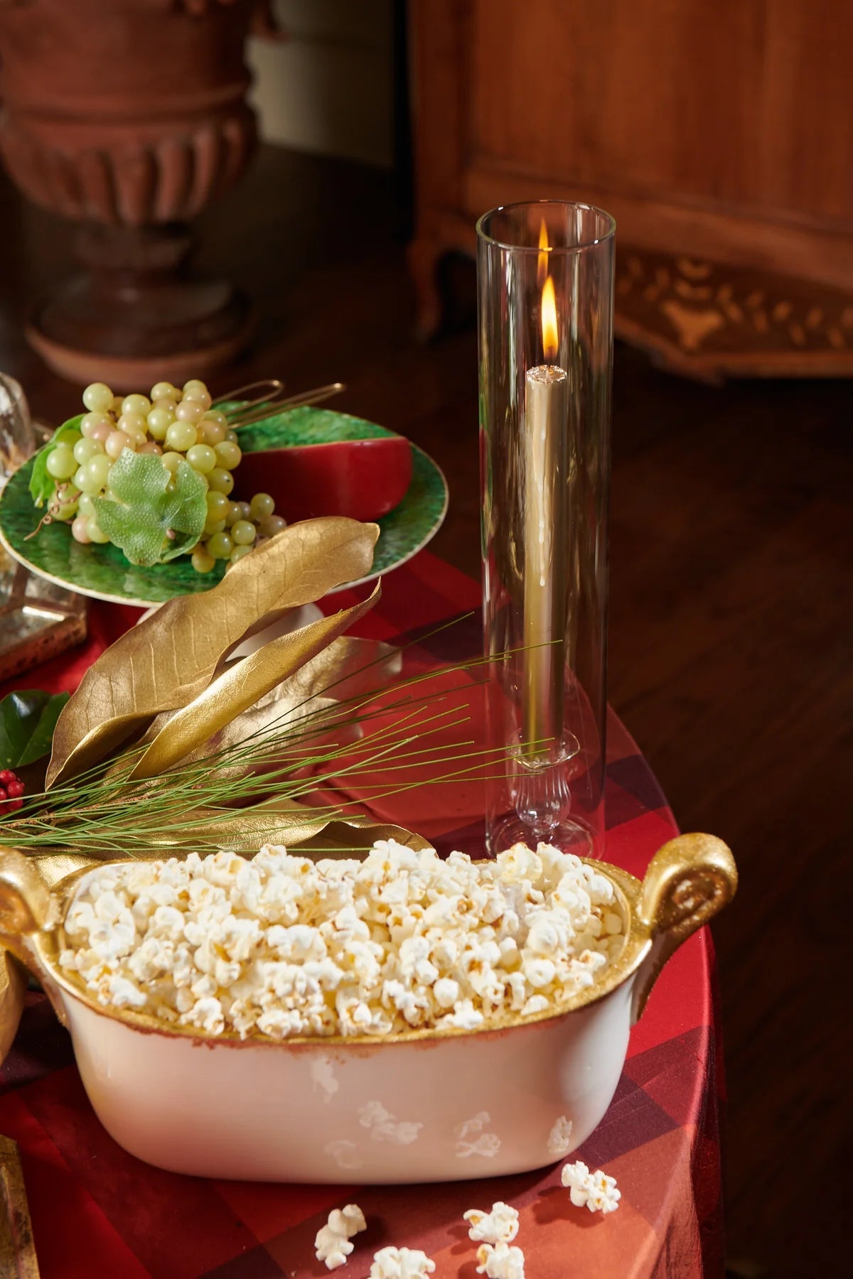 Candleholder and Clear Cylinder Set of 2 - Hosted by Kelly Gaudreau