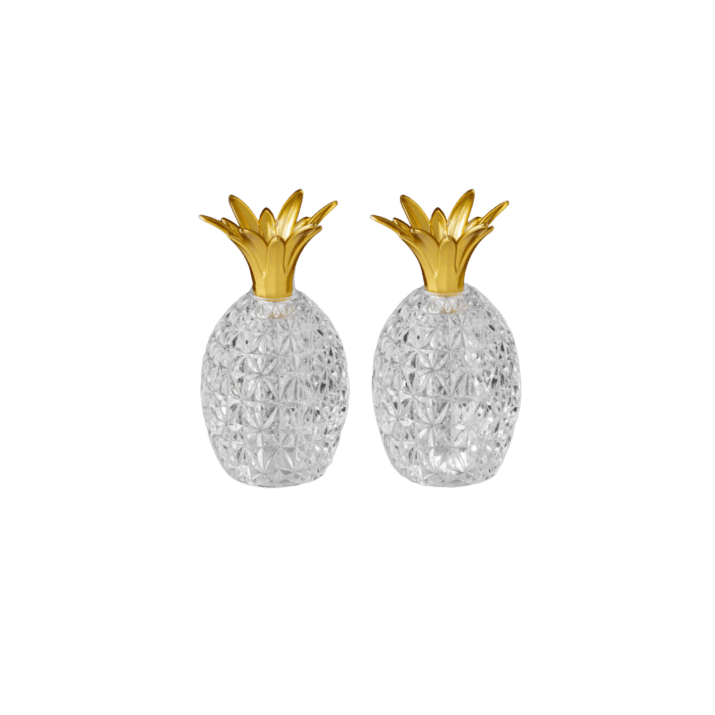 Caterina & Vittoria Salt and Pepper in Clear - Hosted by Kelly Gaudreau