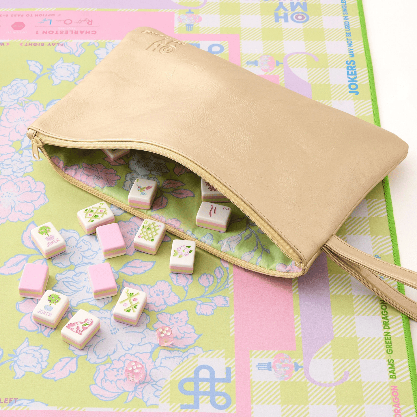 Champagne Bloom Tile Bag - Hosted by Kelly Gaudreau