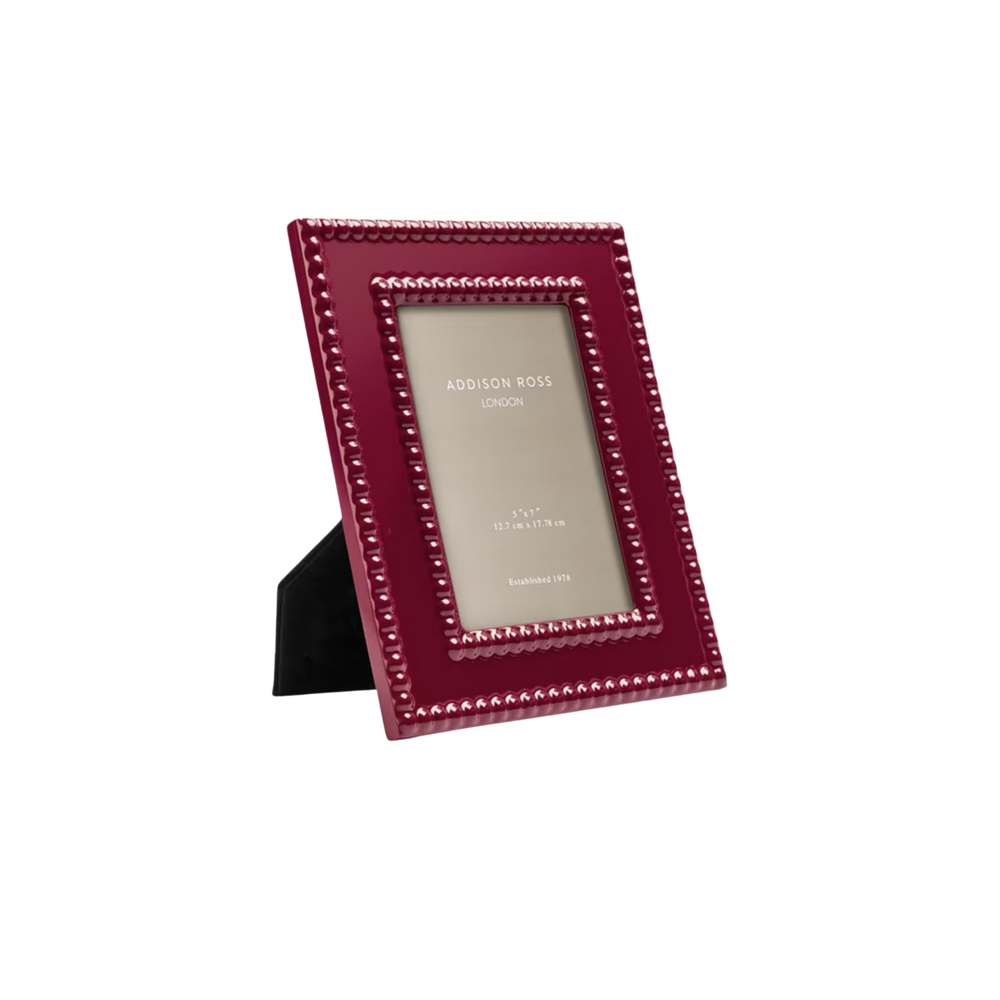 Bobbin Lacquer Photo Frame - Cherry