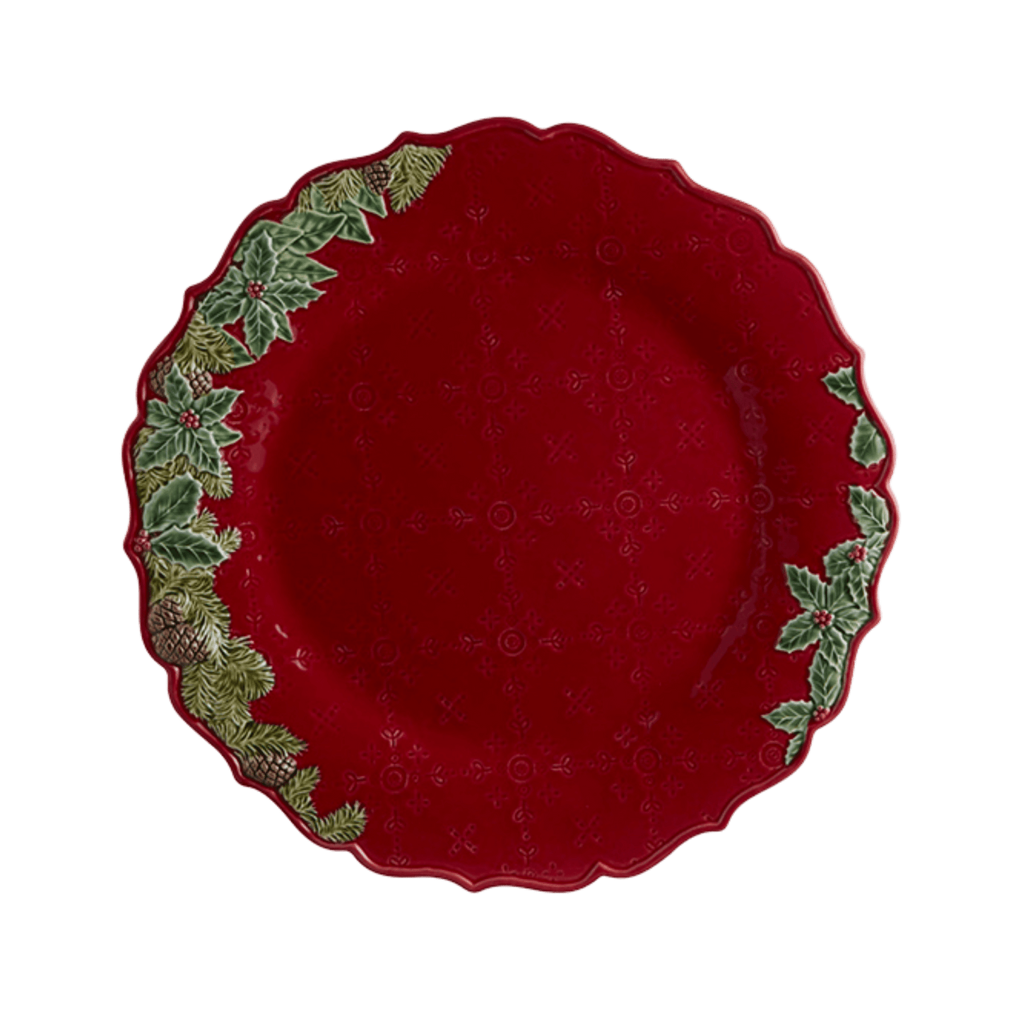 Christmas Garland Charger Plate - Hosted by Kelly Gaudreau