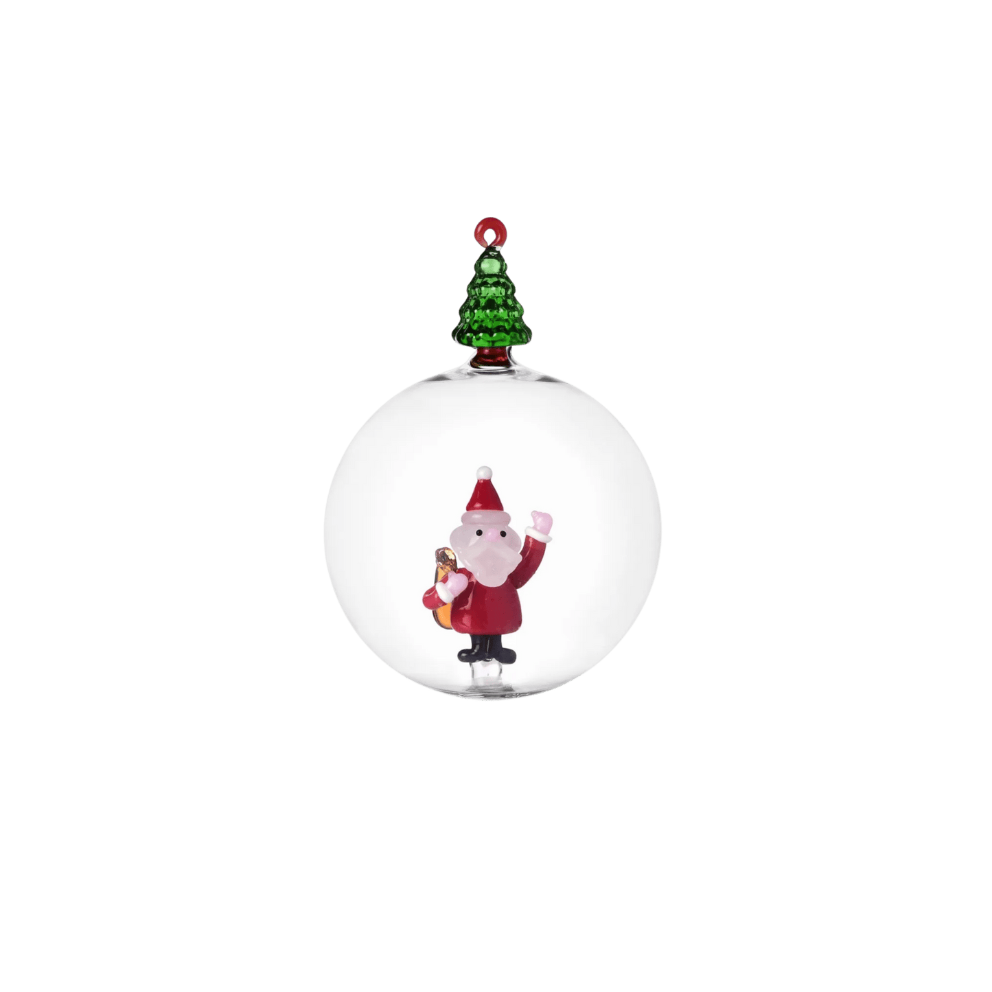 Christmas Tales Christmas Tree & Santa Claus Ball Ornament - Hosted by Kelly Gaudreau