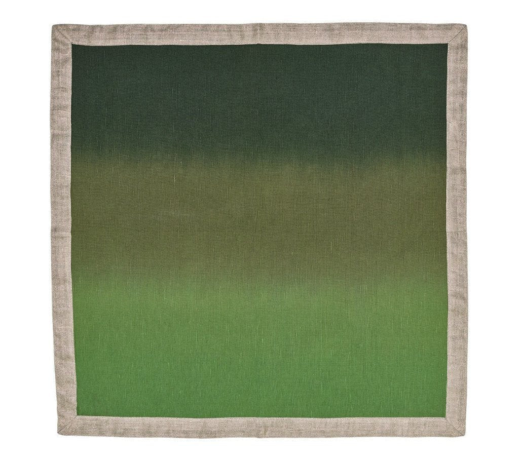 Cool Toned Dip Dye Napkins - Set of 4 - Hosted by Kelly Gaudreau