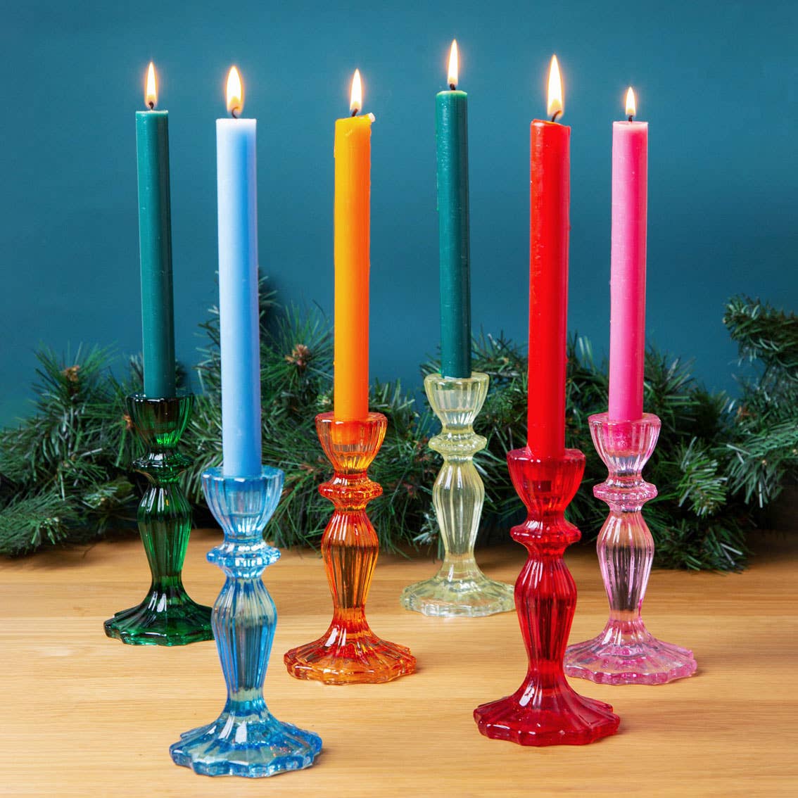 The Kir Royale Candle Holder Set of 2